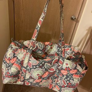 Vera Bradley Duffle bag. is large, has been taken care of! Used for travelling.